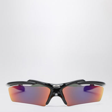 Balenciaga Turbo Rectangle Black/Infrared Sunglasses Men