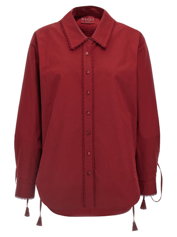 Gucci Women Lacing Shirt