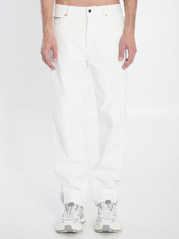 GUCCI Men's Multi-Pocket Denim Pants - Size 32