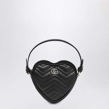 GUCCI Mini Heart-Shaped GG Marmont Handbag