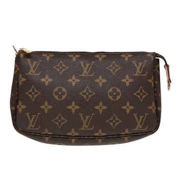 Louis Vuitton Pochette Accessoire  Canvas Clutch Bag