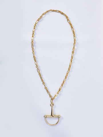 GUCCI Chain Necklace with Removable Stirrups - 100 cm