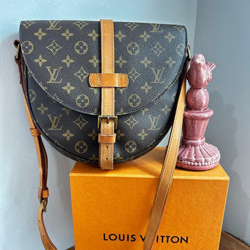 The Dove Crossbody -CS LV Monogram in Vachetta