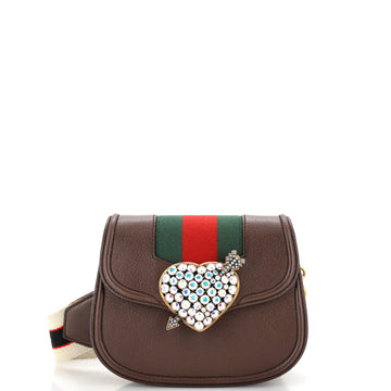 GUCCI Totem Shoulder Bag Leather Small