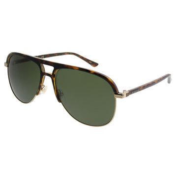 Gucci  EC 0292S 003 Unisex Aviator Sunglasses