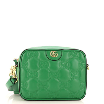 Zip Camera Bag EC Matelasse Leather Small