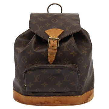 Louis Vuitton Montsouris  Canvas Backpack Bag