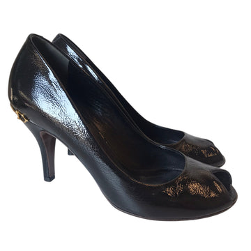 Shoes Luxury Designer By Gucci In Black, Size:7