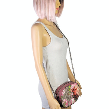 Gucci EC Supreme Blooms Mini Chain Shoulder Bag