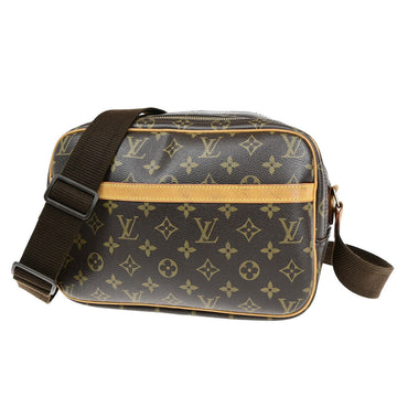 Louis Vuitton Reporter Pm  Canvas Shoulder Bag