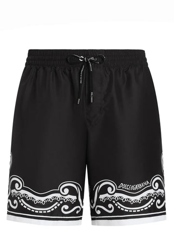 Dolce & Gabbana Men Printed Swimsuit