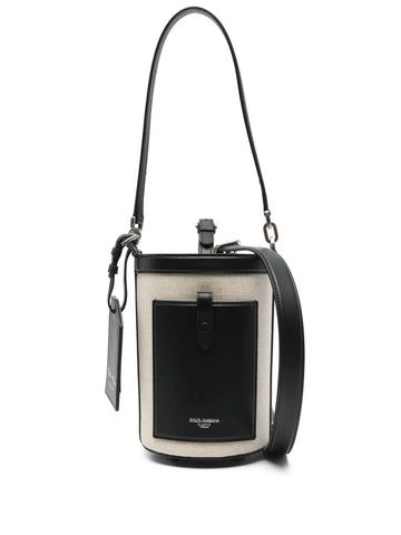 Dolce & Gabbana Men Canvas Messenger Bag