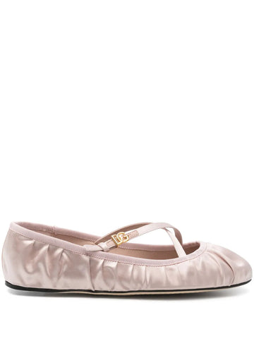 Dolce & Gabbana Women Ballerinas With Logo Buckle