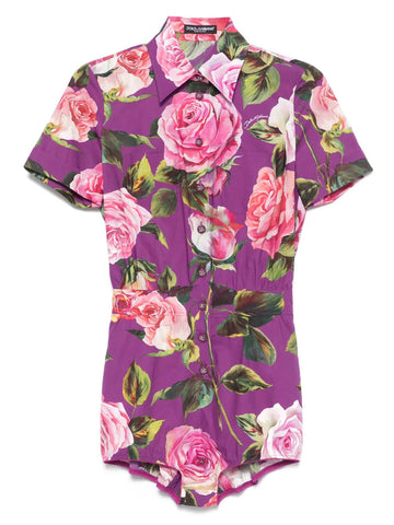 Dolce & Gabbana Women Floral Print Jumpsuit