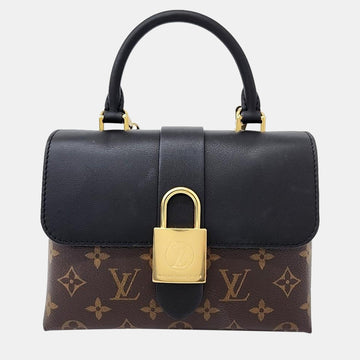 Brown Monogram Canvas and Leather Locky BB Bag