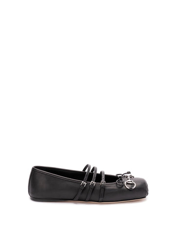 Gucci Women `Gucci Horsebit` Ballet Flats
