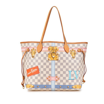 Louis Vuitton Damier Azur Neverfull MM 2way Tote Bag N41065