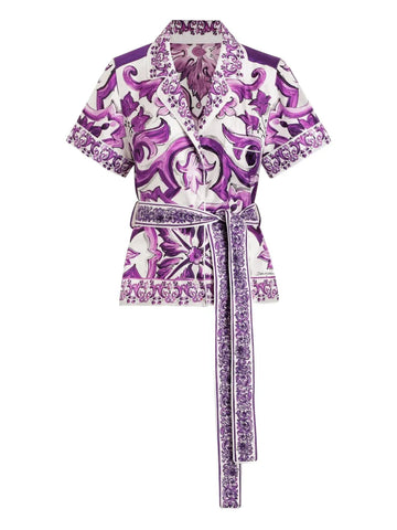 Dolce & Gabbana Women Silk Shirt
