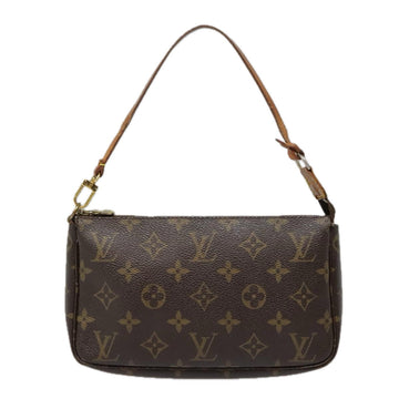 Louis Vuitton Pochette Accessoire  Canvas Clutch Bag