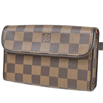 Louis Vuitton Pochette Florentine  Canvas Clutch Bag
