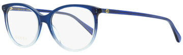 Gucci Women's Oval Eyeglasses EC0550O 004 Blue Gradient 51mm