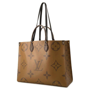 LOUIS VUITTON Onthego Red M45320 Monogram Monogram Reverse Canvas Monogram Giant Size GM