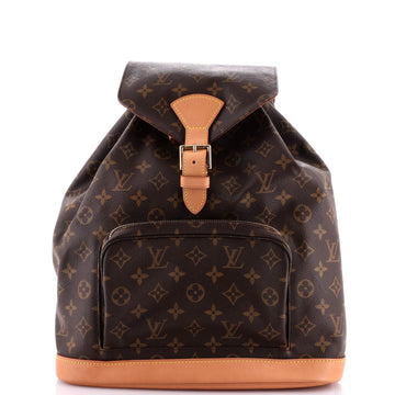 Vintage Montsouris Backpack Monogram Canvas GM