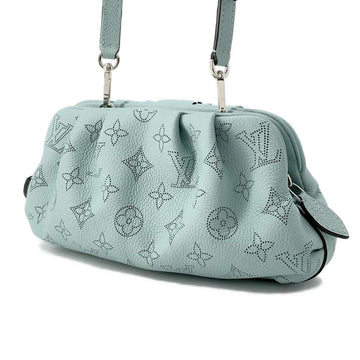 LOUIS VUITTON SCARA Mini Vert Lagoon M80094 Monogram Mahina