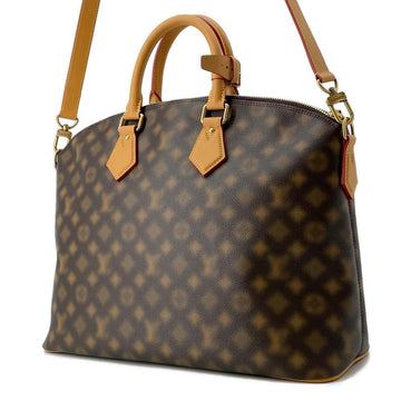 LOUIS VUITTON Neo Lock It Brown M46240 Monogram Size MM