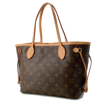 LOUIS VUITTON Neverfull Beige M40155 Monogram Size PM
