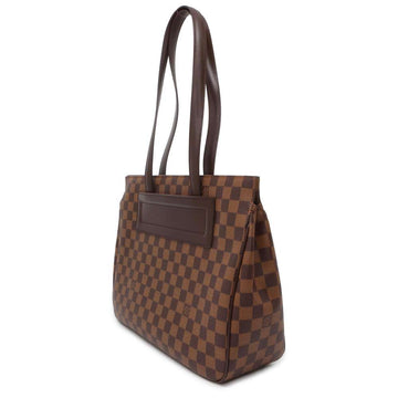 LOUIS VUITTON Parioli Red N51123 Damier Ebene Canvas Size PM