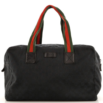 Web Carry On Duffle Bag EC Canvas Medium