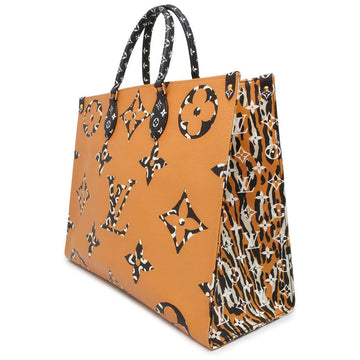 LOUIS VUITTON Onthego Ivoire M44675 Monogram / Jungle Size GM