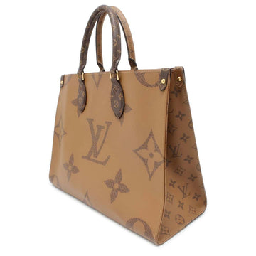 LOUIS VUITTON Onthego Red M45321 Monogram Monogram Reverse Canvas Monogram Giant Size MM