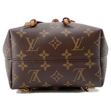 LOUIS VUITTON Montsouris NM Brown M45502 Monogram Size BB
