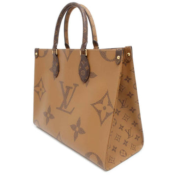 LOUIS VUITTON Onthego Red M45321 Monogram Monogram Reverse Canvas Monogram Giant Size MM