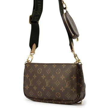 LOUIS VUITTON Multi Pochette Accessoires Khaki M44813 Monogram