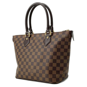 LOUIS VUITTON Saleya Red N51183 Damier Ebene Canvas Size PM