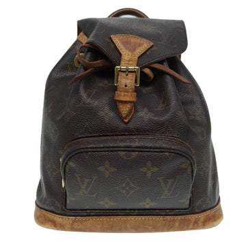 Louis Vuitton Montsouris  Canvas Backpack Bag