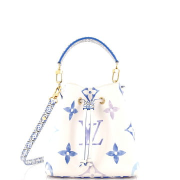 NeoNoe Handbag By The Pool Monogram Watercolor Giant BB