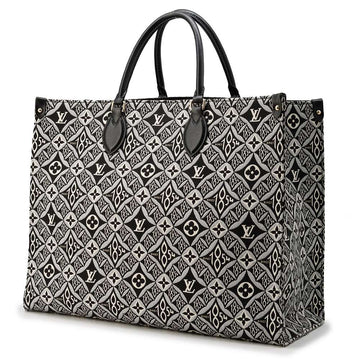 LOUIS VUITTON Onthego Noir M57207 Monogram?Jacquard SINCE1854 Size GM