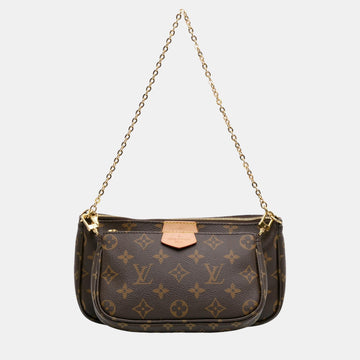 Brown Monogram Canvas Multi Pochette Accessoires Shoulder Bag
