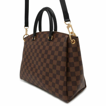 LOUIS VUITTON Odeon Tote Noir N45283 Damier Ebene Canvas Size MM