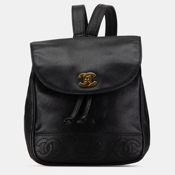 Triple CC Caviar Backpack