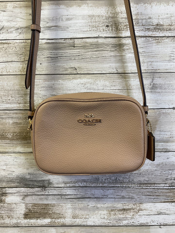 Crossbody Designer By Coach In Beige, Size:Small