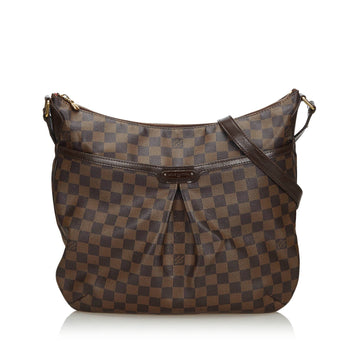 Louis Vuitto Bloomsbury GM Damier Ebene Canvas Bag