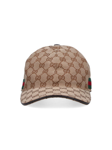 Gucci Men Logo Baseball Hat