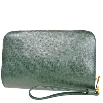 Louis Vuitton Baikal  Leather Clutch Bag