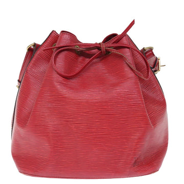 Louis Vuitton Noé  Leather Shoulder Bag