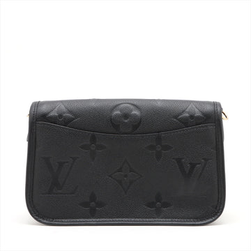 Louis Vuitton Noir Monogram Empreinte Leather Diane [Clearance Sale]